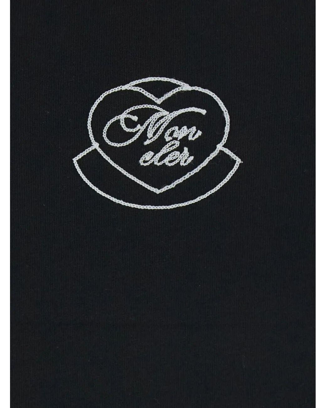 Moncler Black Ss T Shirt