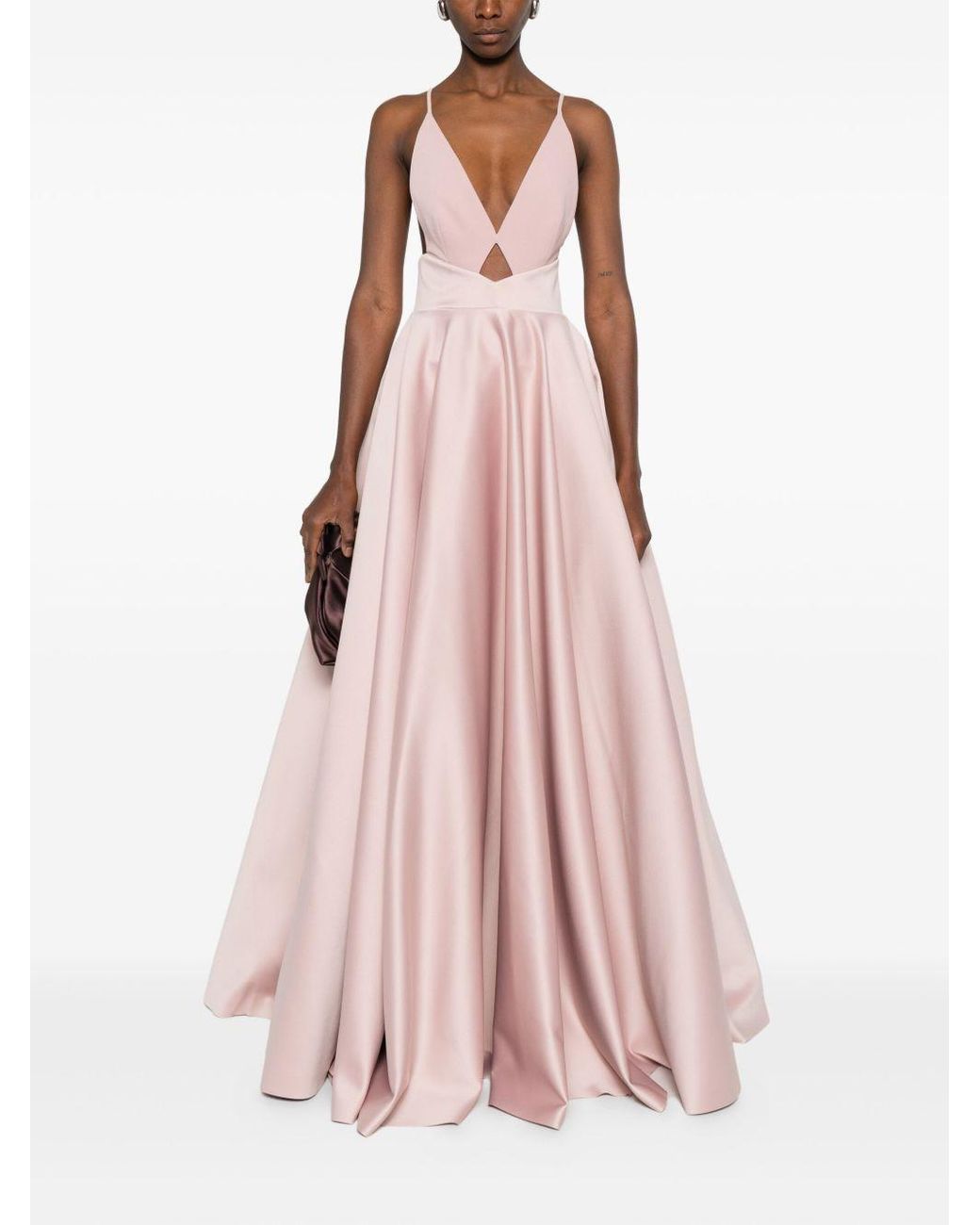 Solace London Avallon Maxi-Jurk in het Pink
