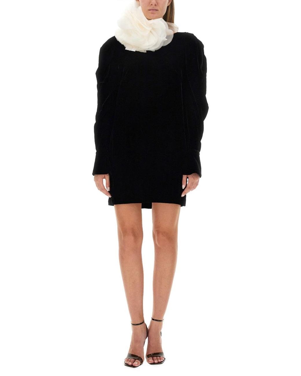 Nina Ricci Black Slim Fit Mini Dress