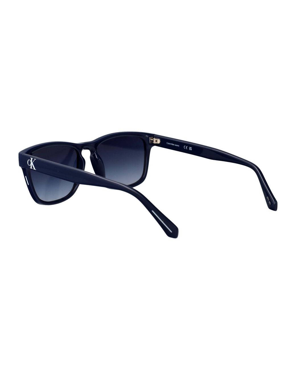 Calvin Klein Blue Rectangular Sunglasses Ckj21623 Sn 400