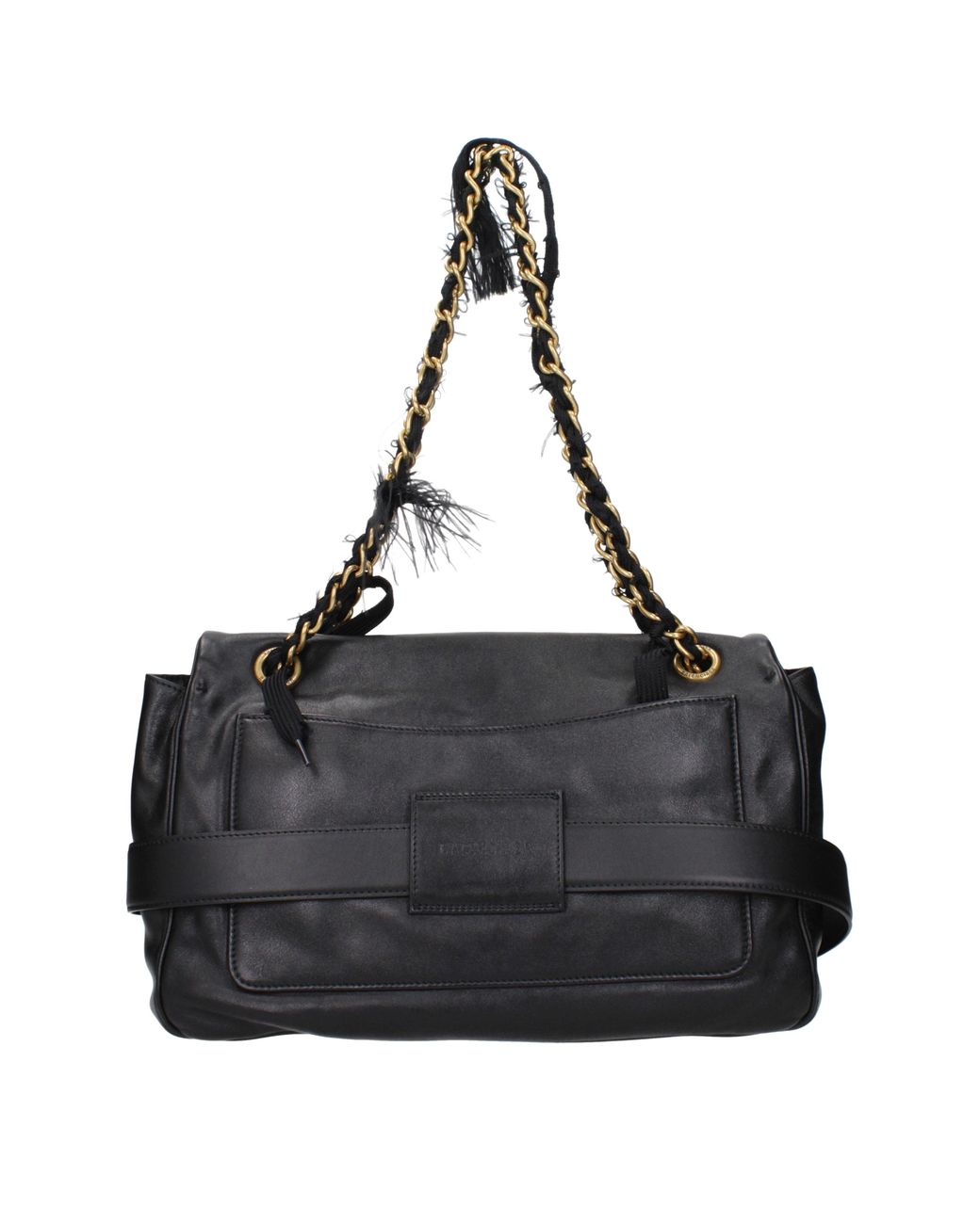 Balenciaga Black Modu Shoulder Bag Leather