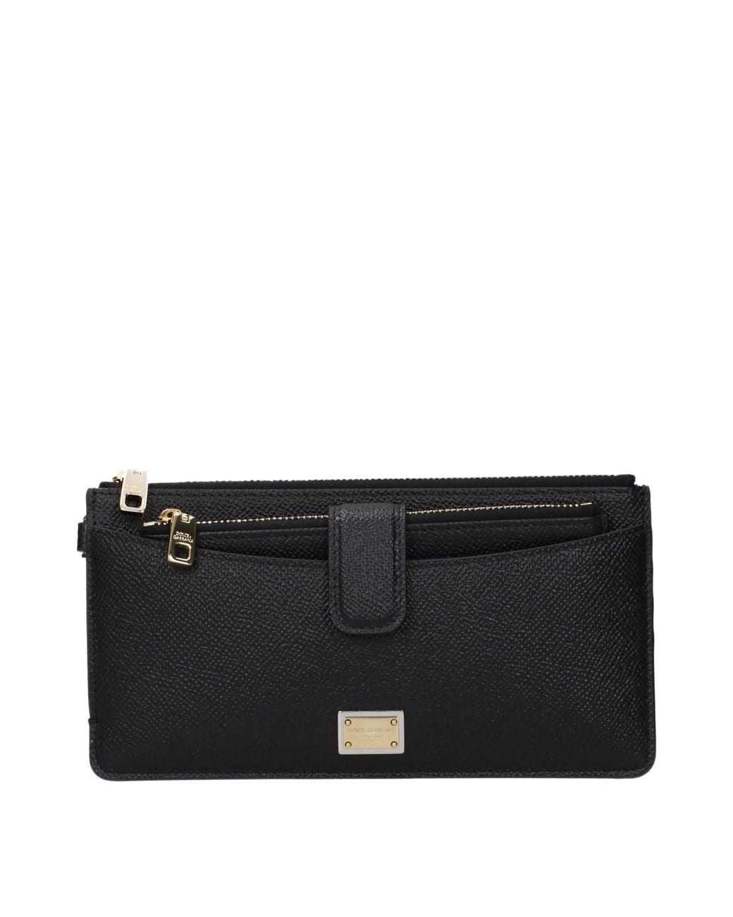 Dolce & Gabbana Black Leather Wallet