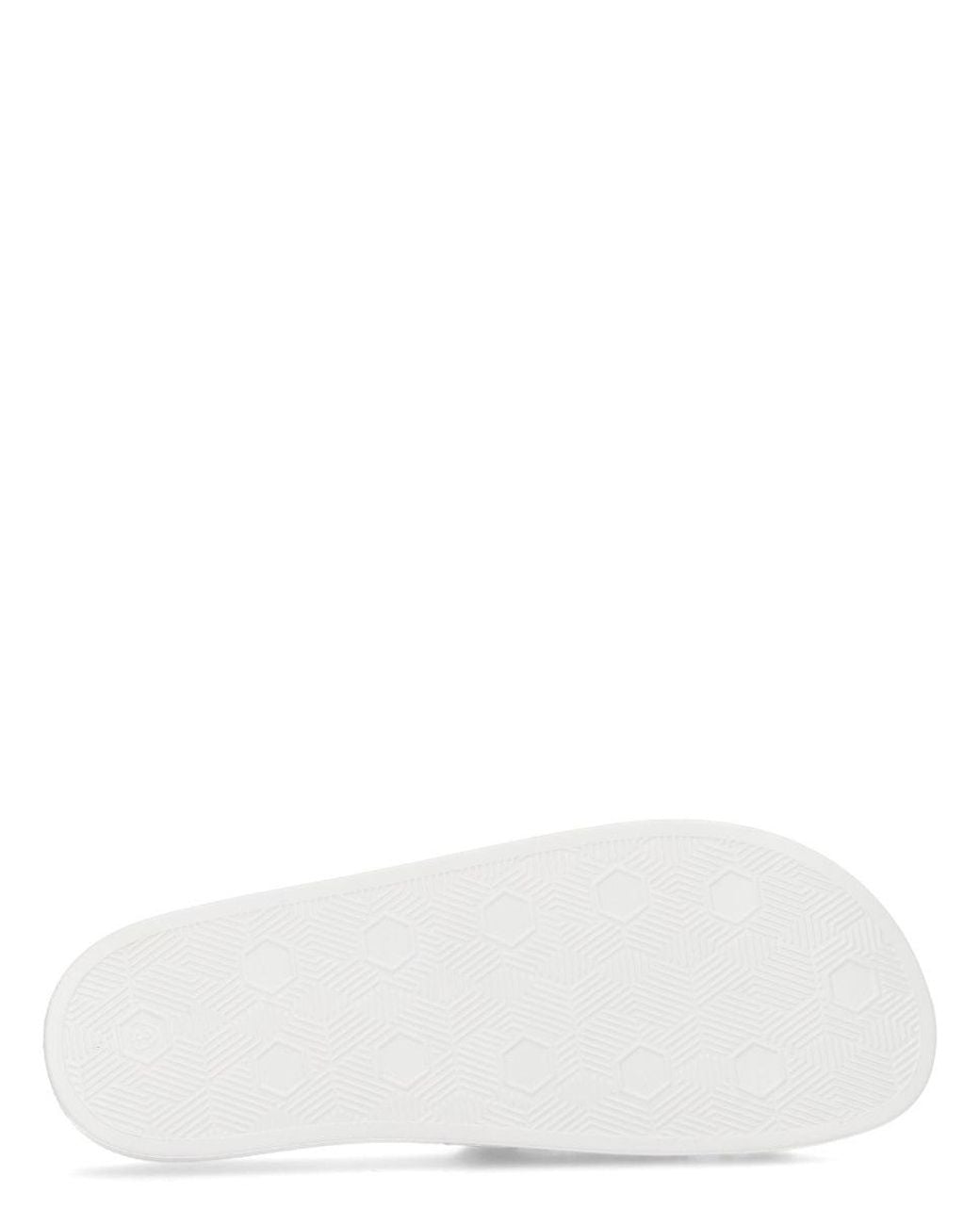 Versace Jeans Couture Metallic Polyurethane Flat
