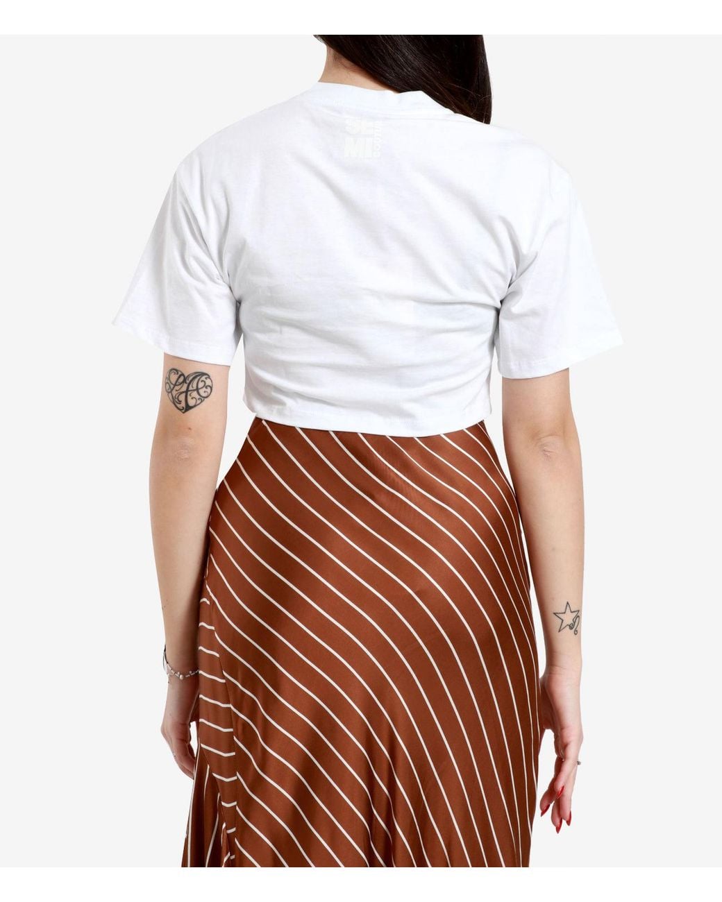 Semicouture White T Shirts And Polos