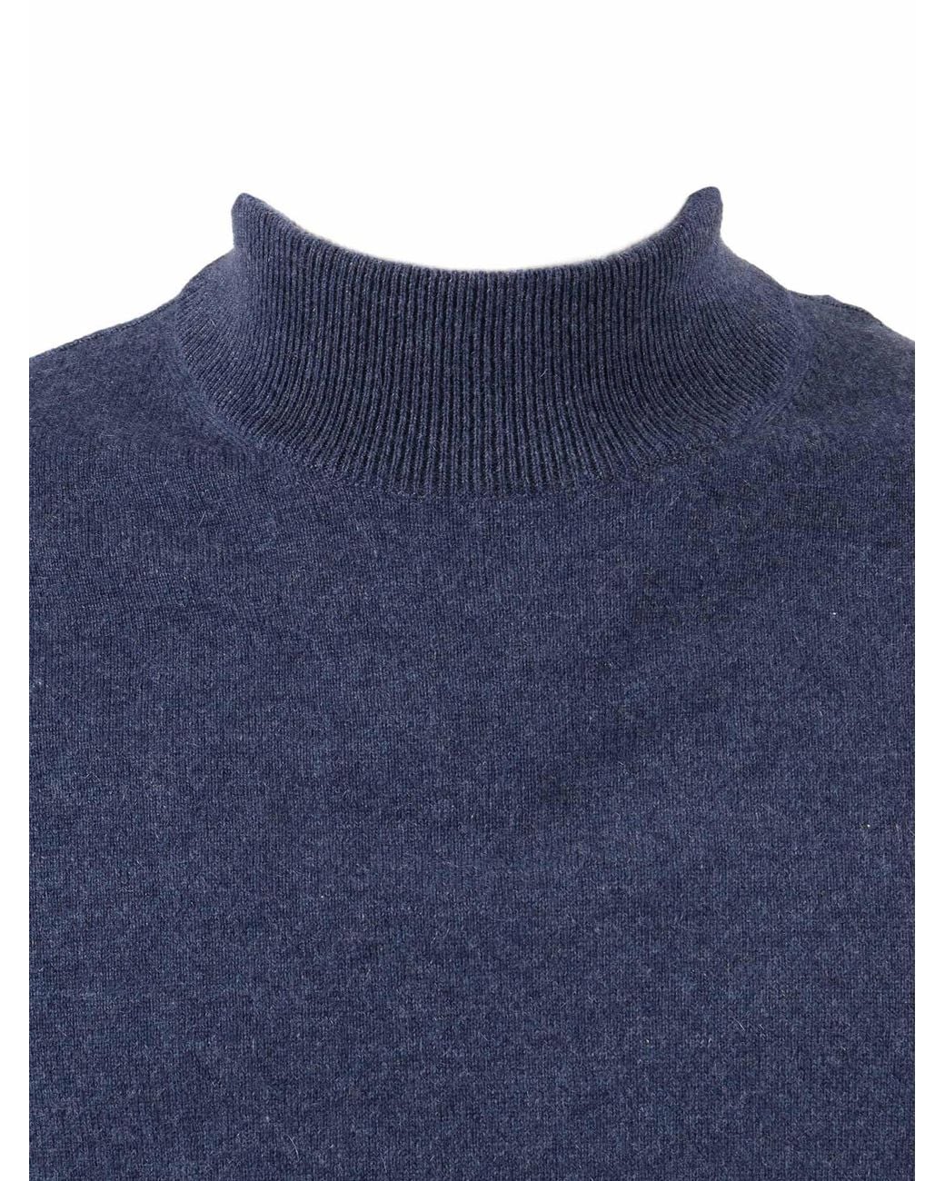 Ballantyne Blue T Neck Pullover
