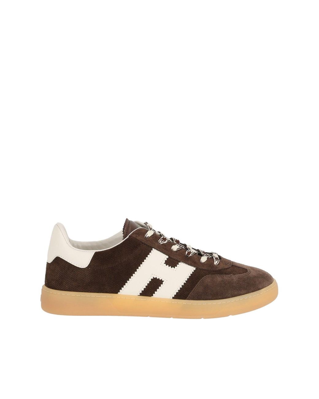 Hogan Brown Suede Cool Low-Top Sneakers
