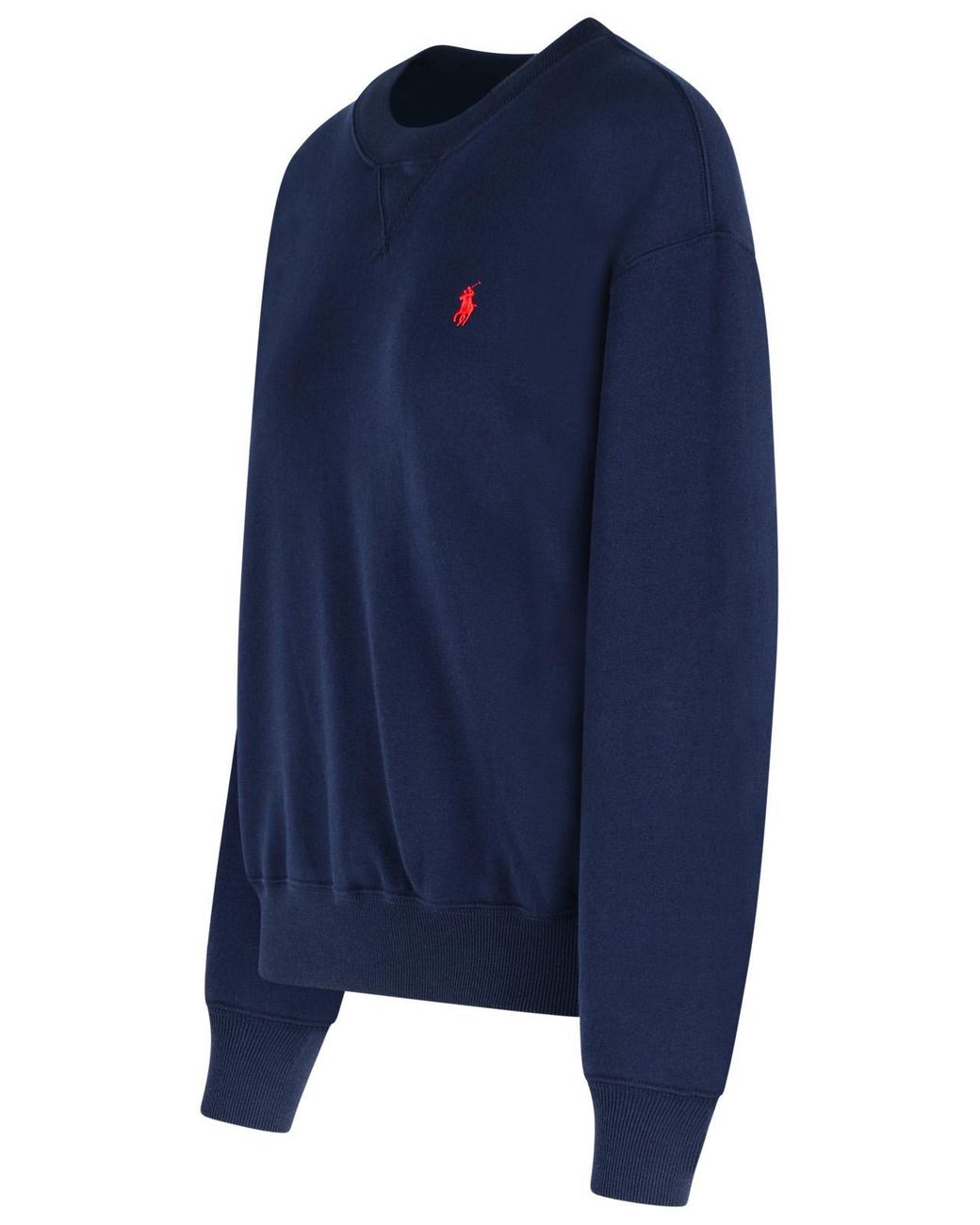 Polo Ralph Lauren Blue Cotton Blend Sweatshirt