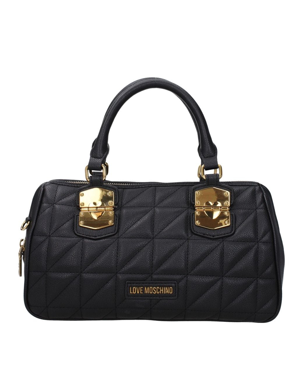 Love Moschino Black Borse A Mano Donna Poliuretano Nero