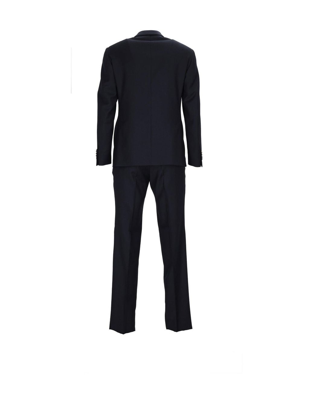 LUIGI BIANCHI SARTORIA Blue Drop 7 Double-Breasted Suit for men