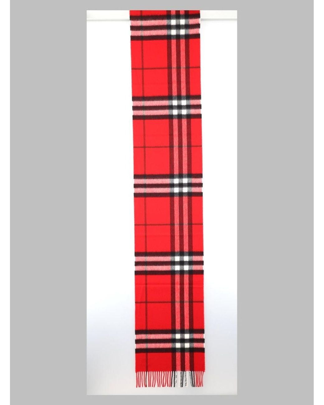 Burberry Red Mini Scarf