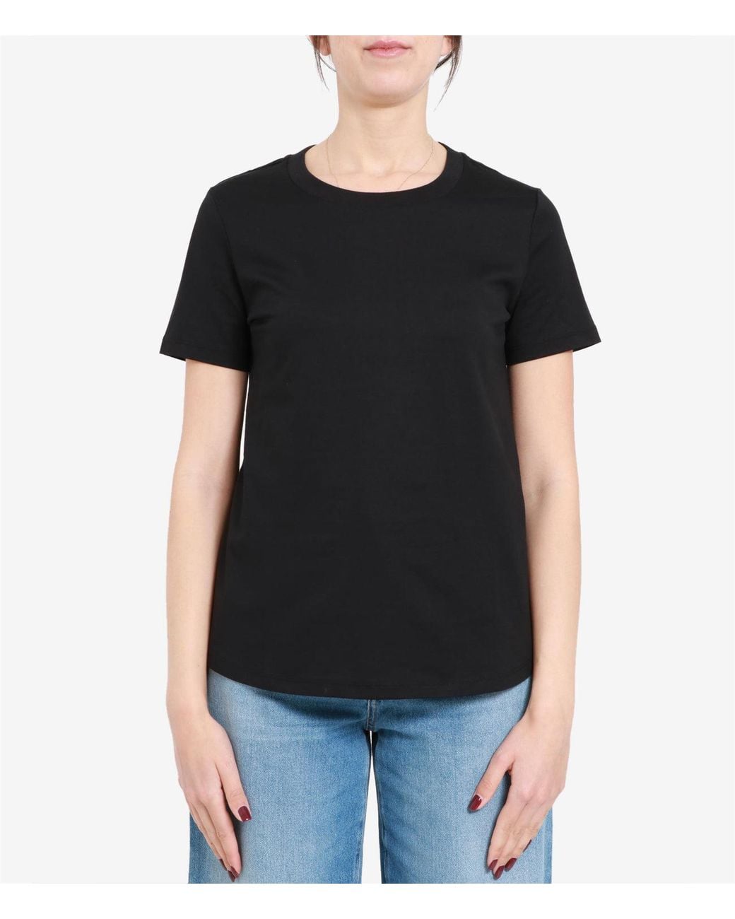 Max Mara Black T Shirts And Polos