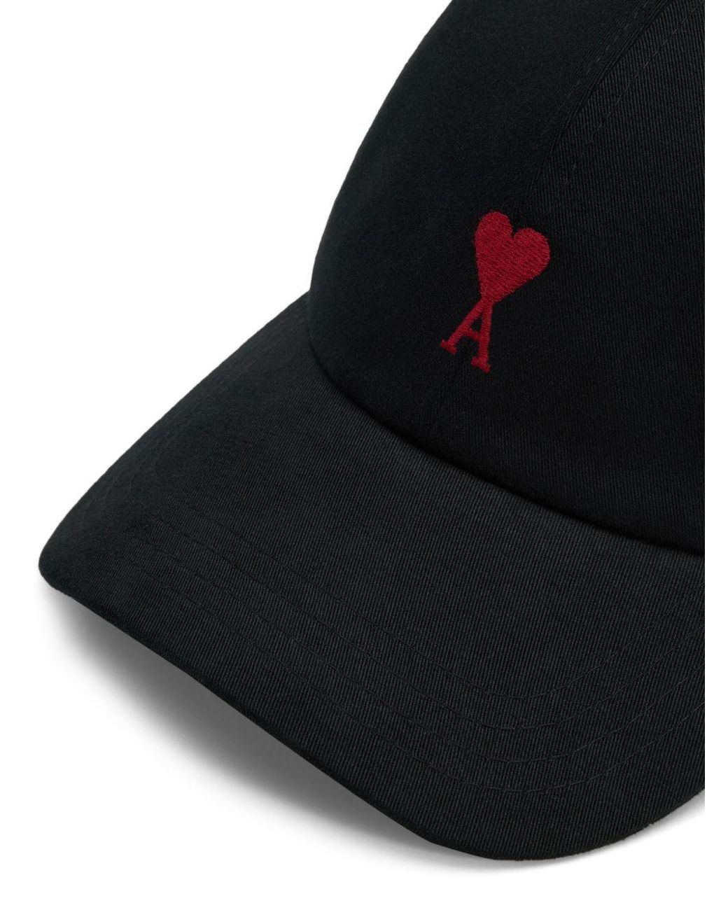 AMI Black Ami De Coeur Baseball Cap