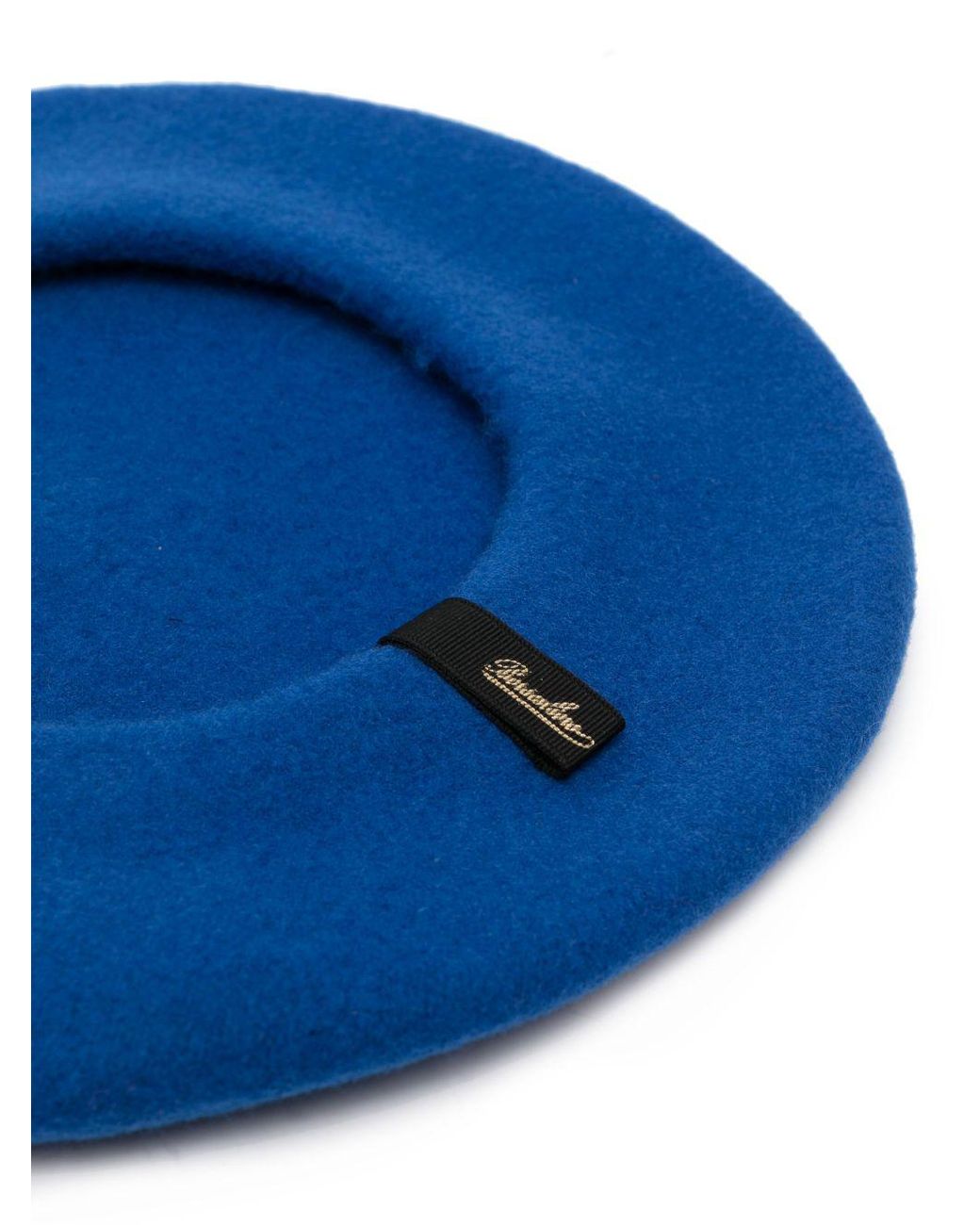 Borsalino Blue Wool Basque Hat