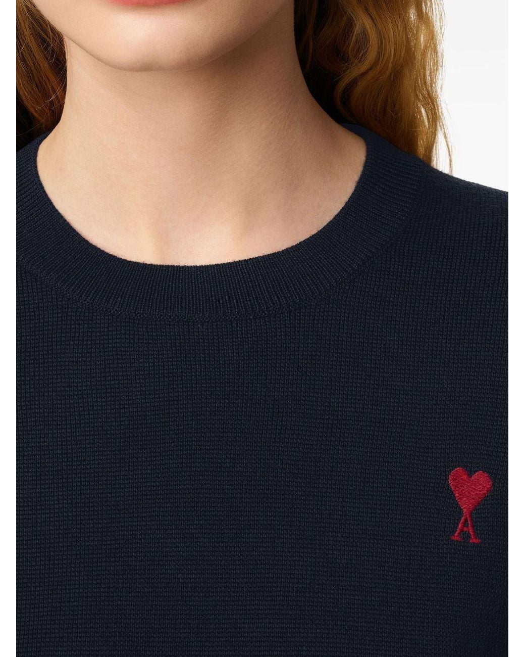 AMI Blue Sweaters And