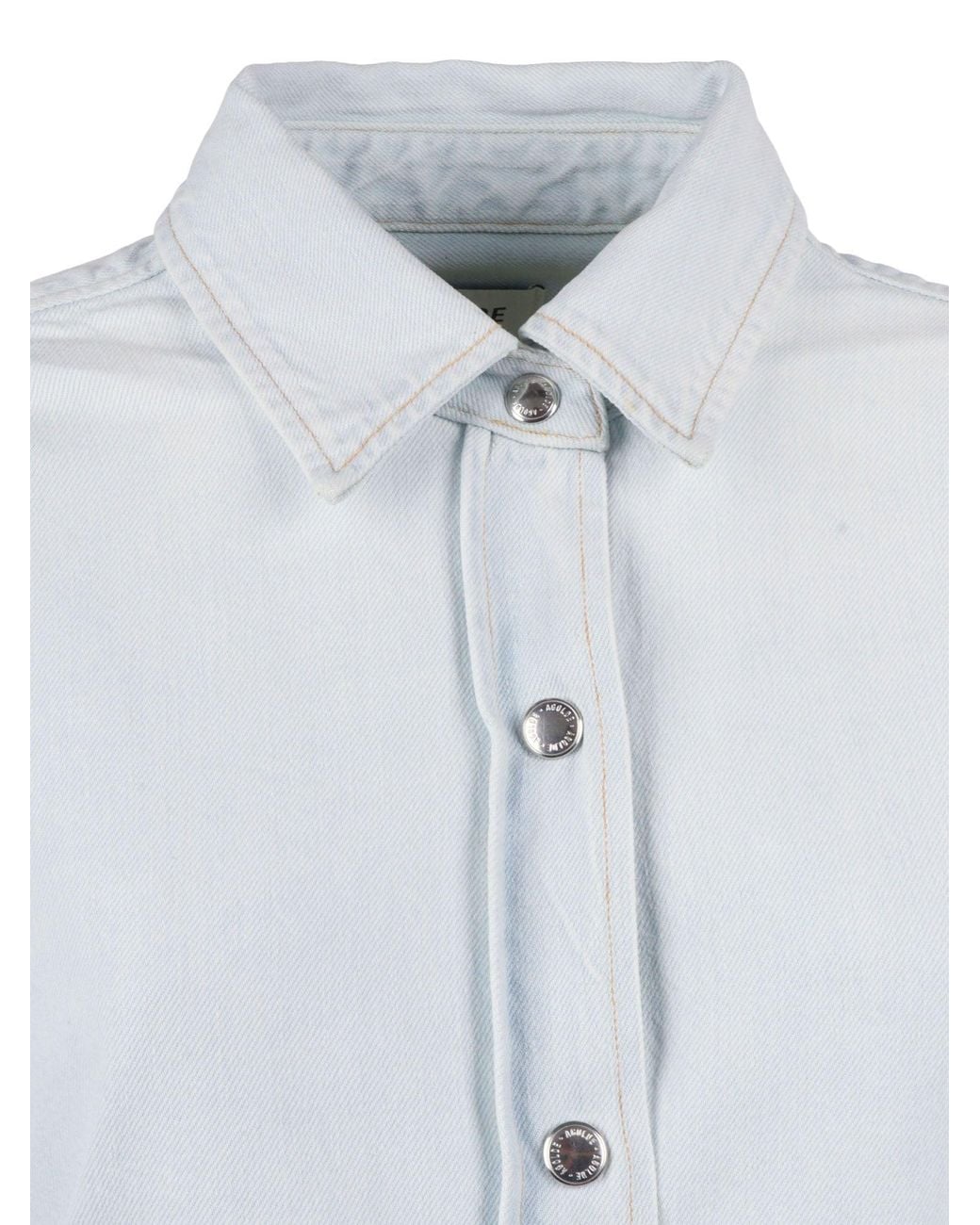 Agolde White Theo Shirt