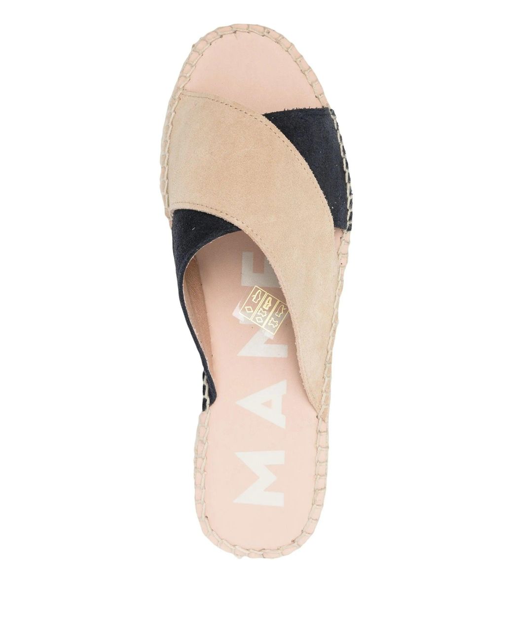 Manebí Multicolor Double Sole X Bands Sandals