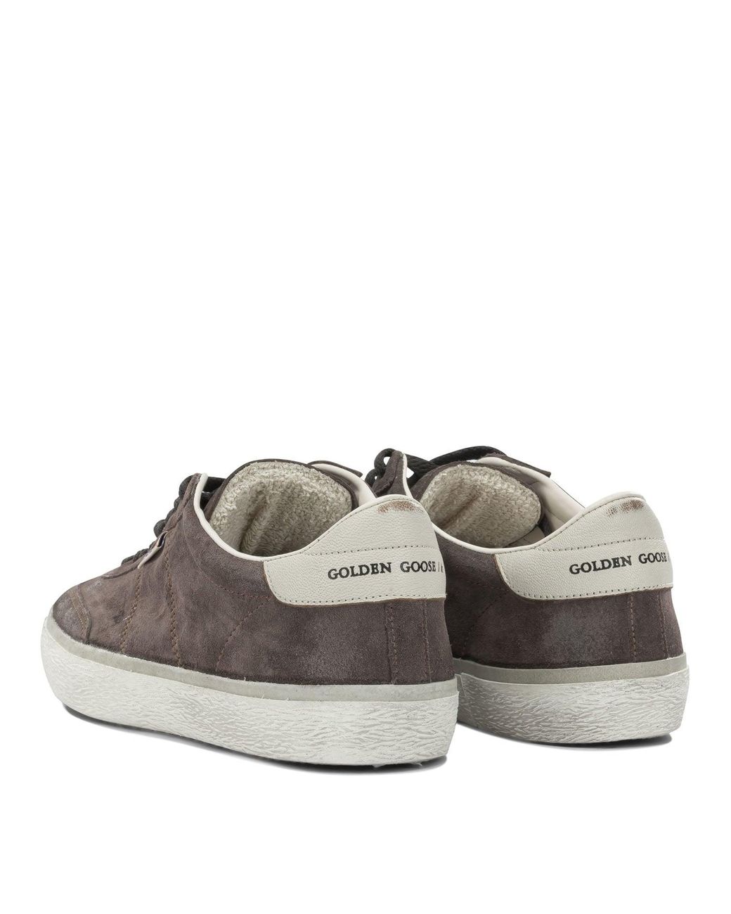 Golden Goose Deluxe Brand Brown "Soul Star" Low-Top Sneakers