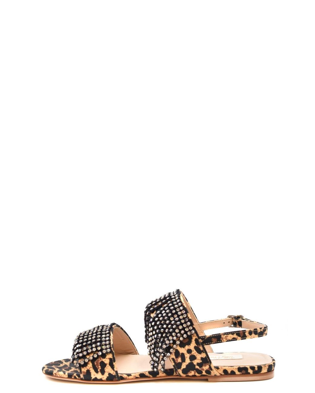 Polly Plume Black Sandals