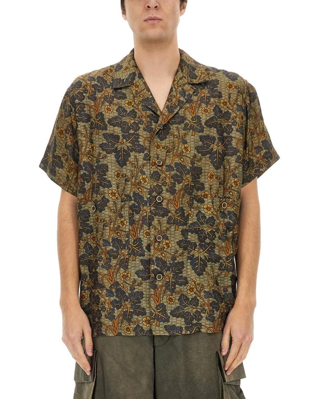 Uma Wang Green "Terry" Shirt