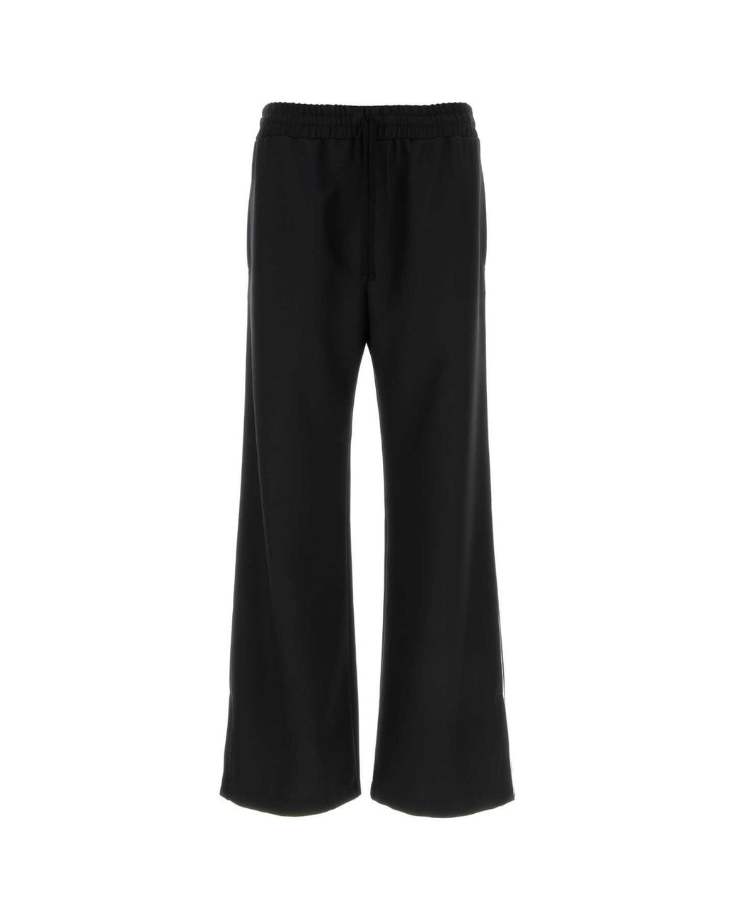 Valentino Garavani Black Polyester Pant for men