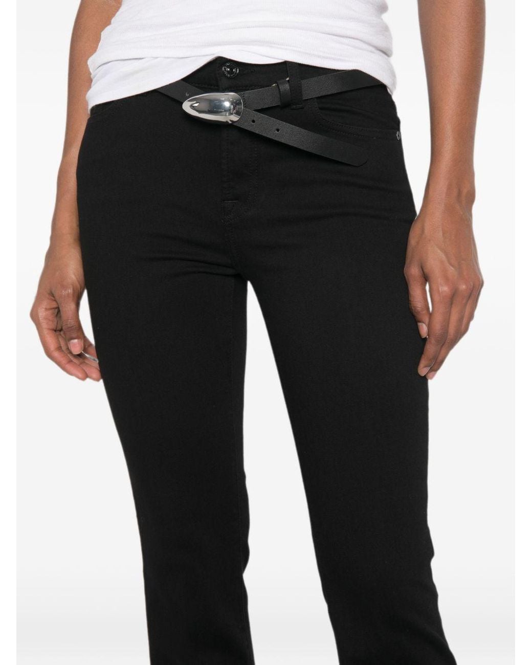 Seven7 Black Bootcut Denim Jeans