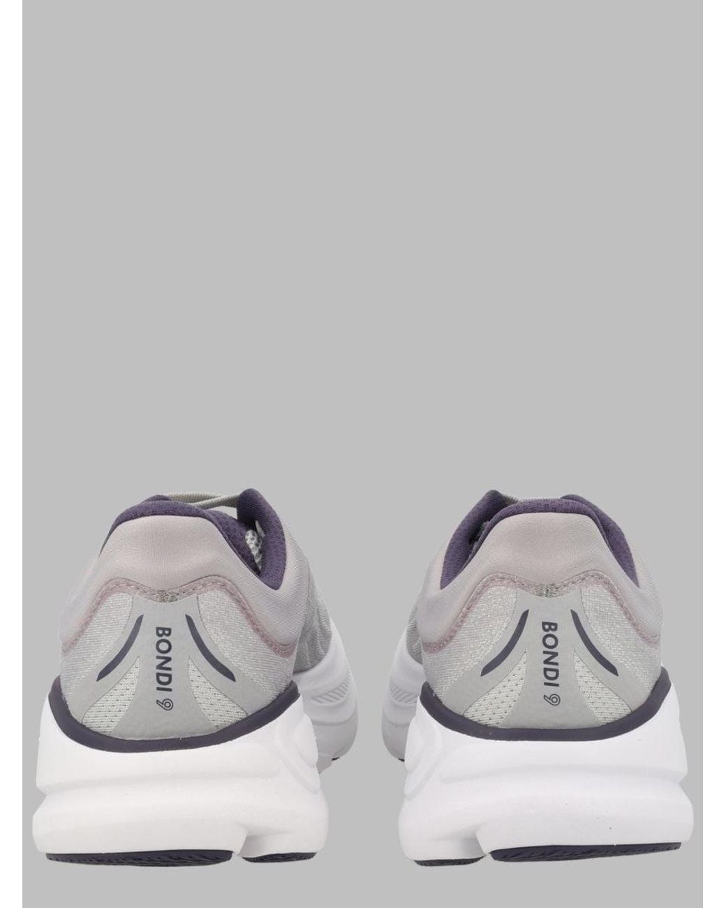 Hoka One One White Performance Sneakers