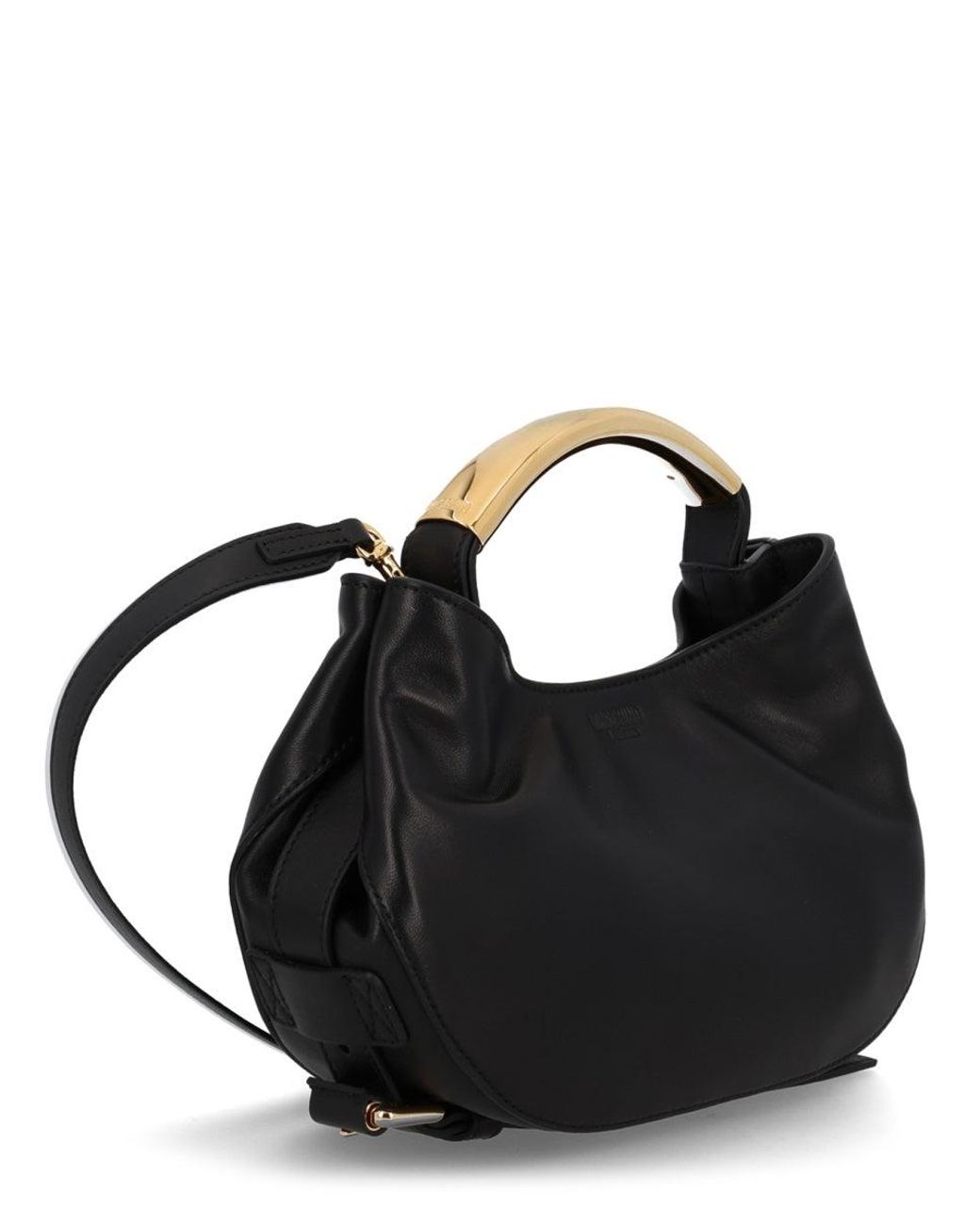 Moschino Black "Handle Me" Bag