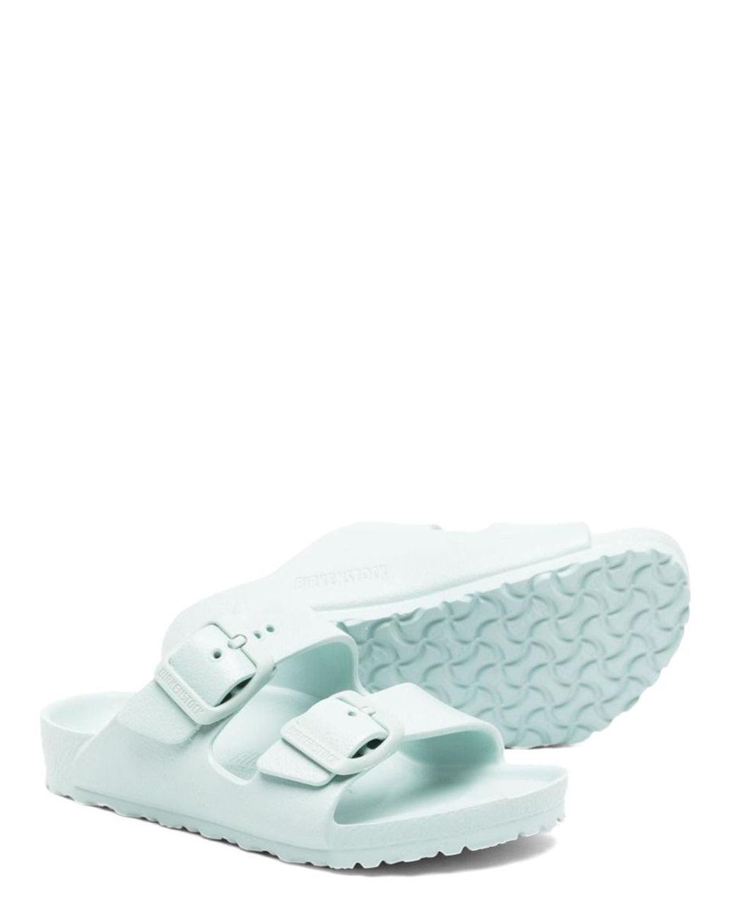 Birkenstock Green Mini Sandals For Kids