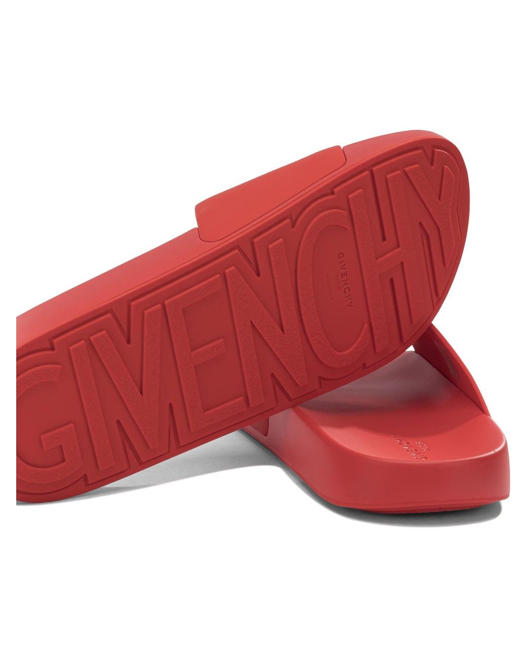 Sandales Givenchy pour homme en coloris Red