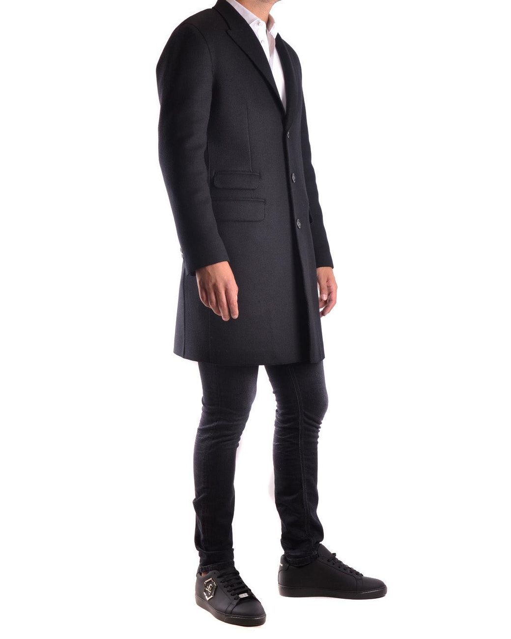 Neil Barrett Black Coat for men