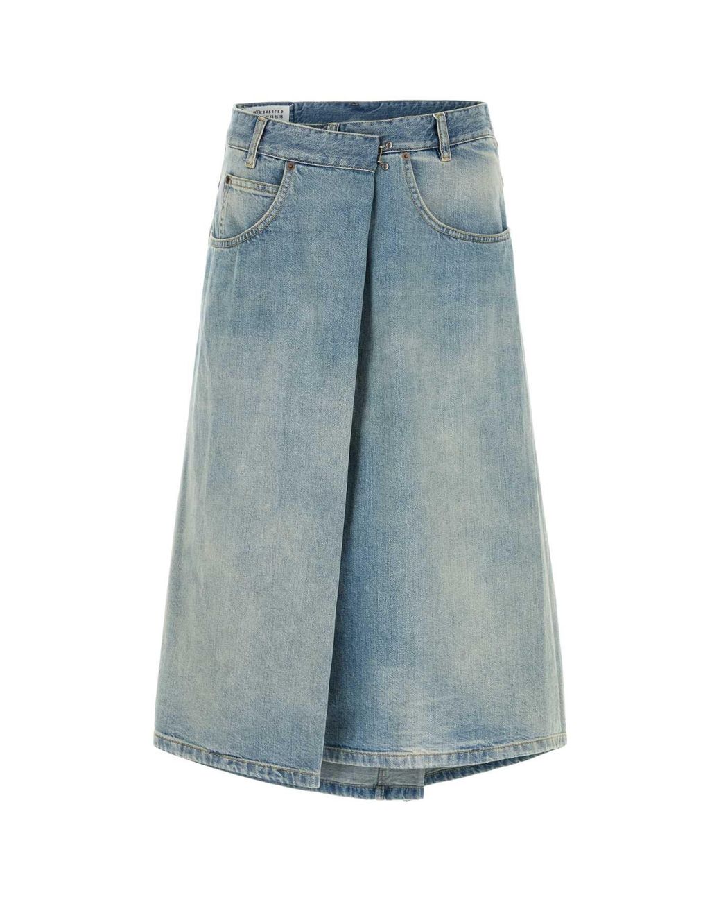 Maison Margiela Blue Denim Skirt