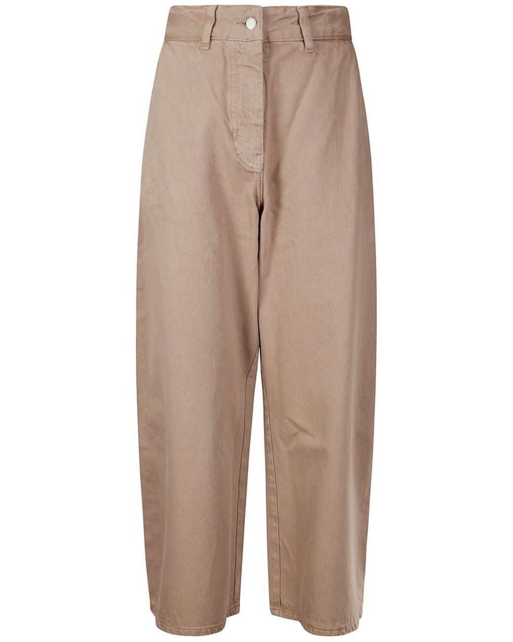 Studio Nicholson Natural Chalco Wide Leg Denim Jeans