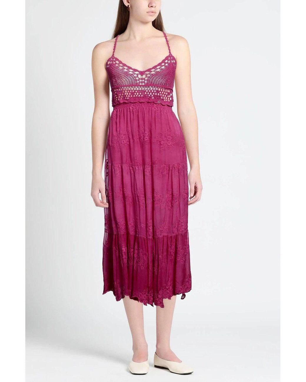 Guess Red Midi Dresses