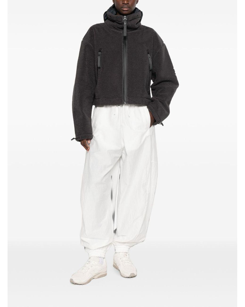 Adidas By Stella McCartney Black Zipped Hoodie