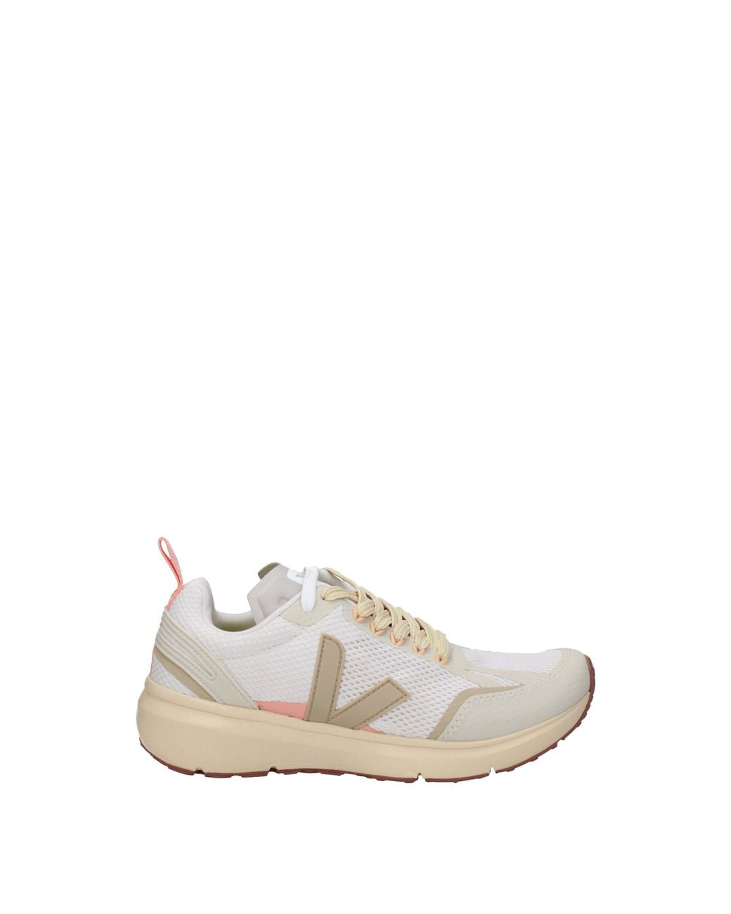 Veja White Rio Branco Mesh Panel Sneakers