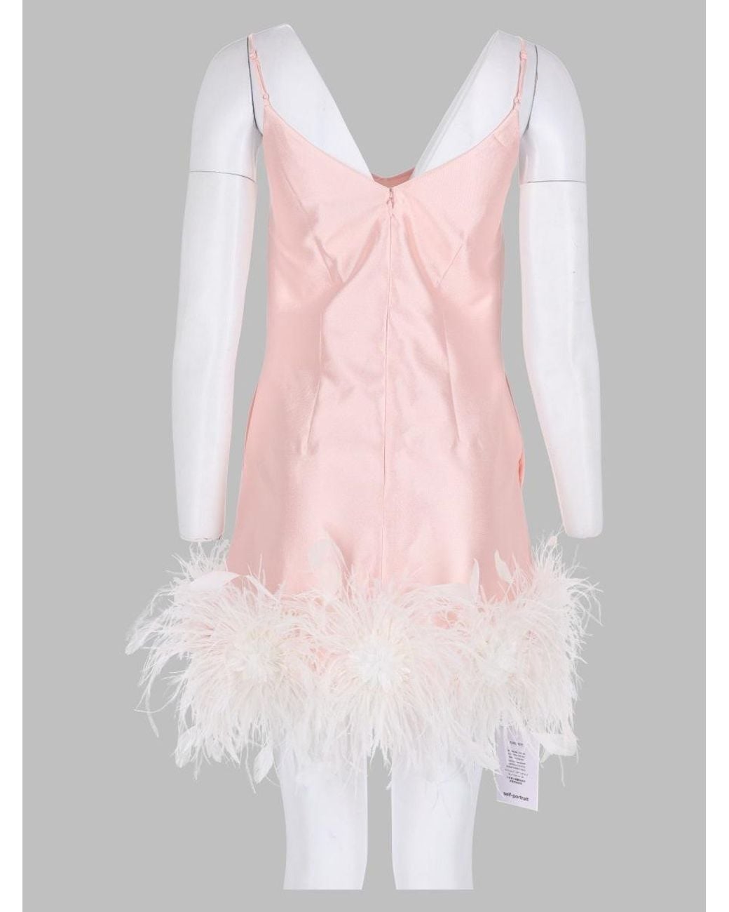 Self-Portrait Pink Inspired Mini Dress