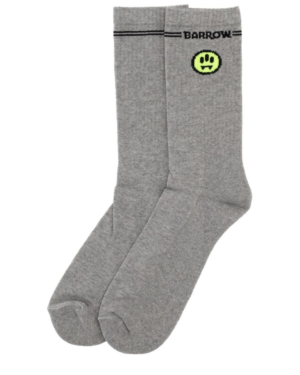 Barrow Gray Socks With Logo