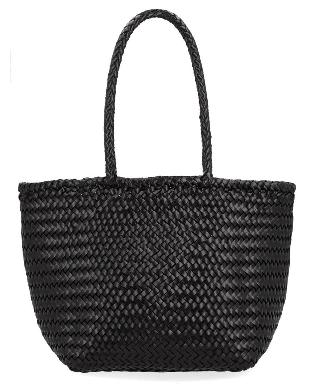 Dragon Diffusion Black Small "Grace Basket" Bag