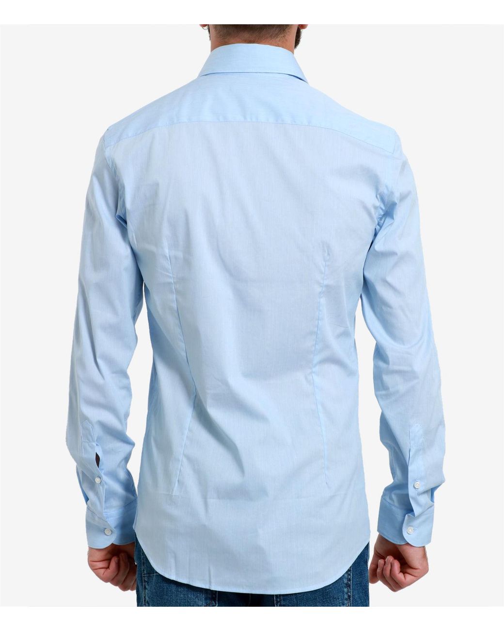 Fay Shirts hellblau in Blue für Herren