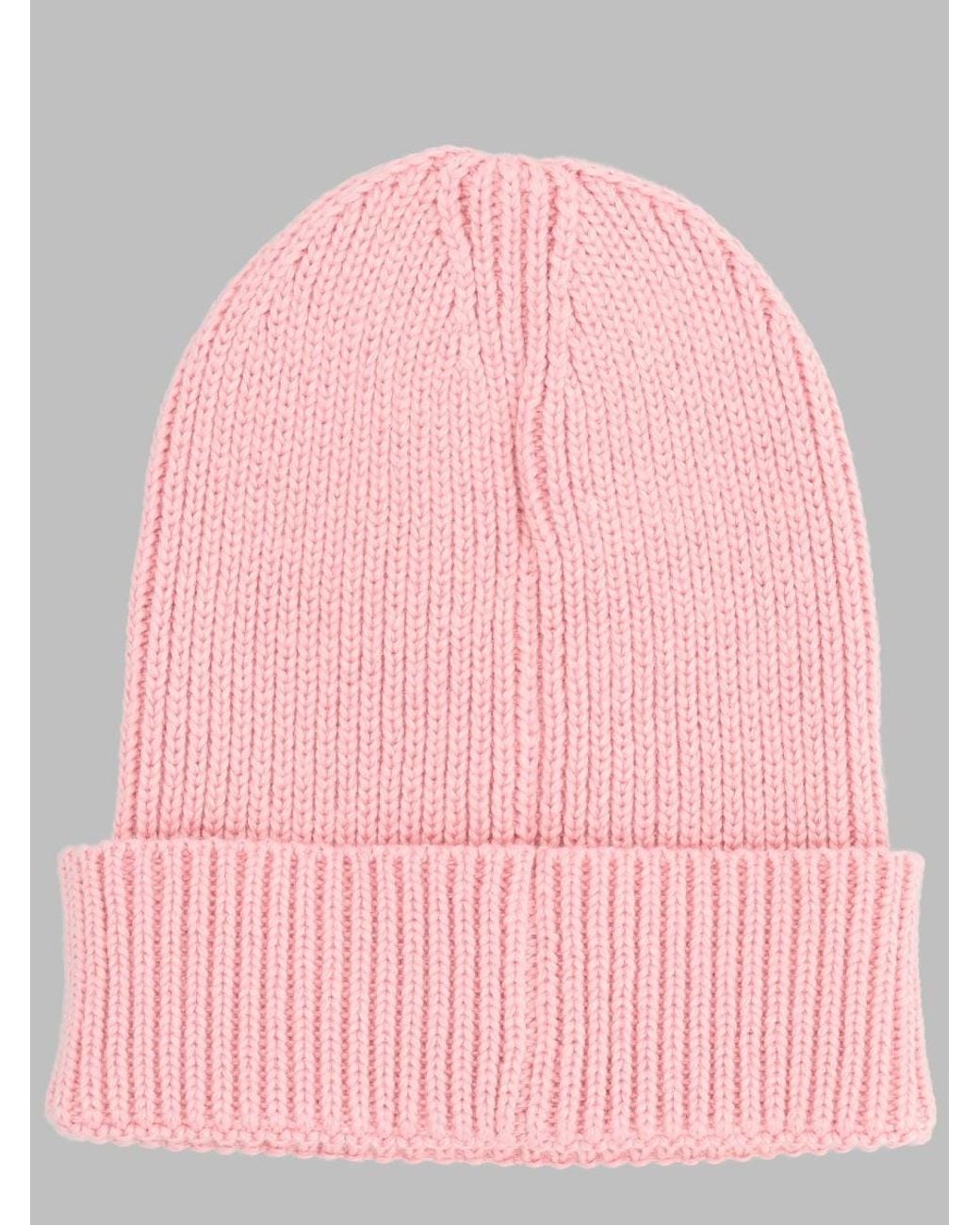 The North Face Pink Kids Tnf Logo Boxcuffed Beanie