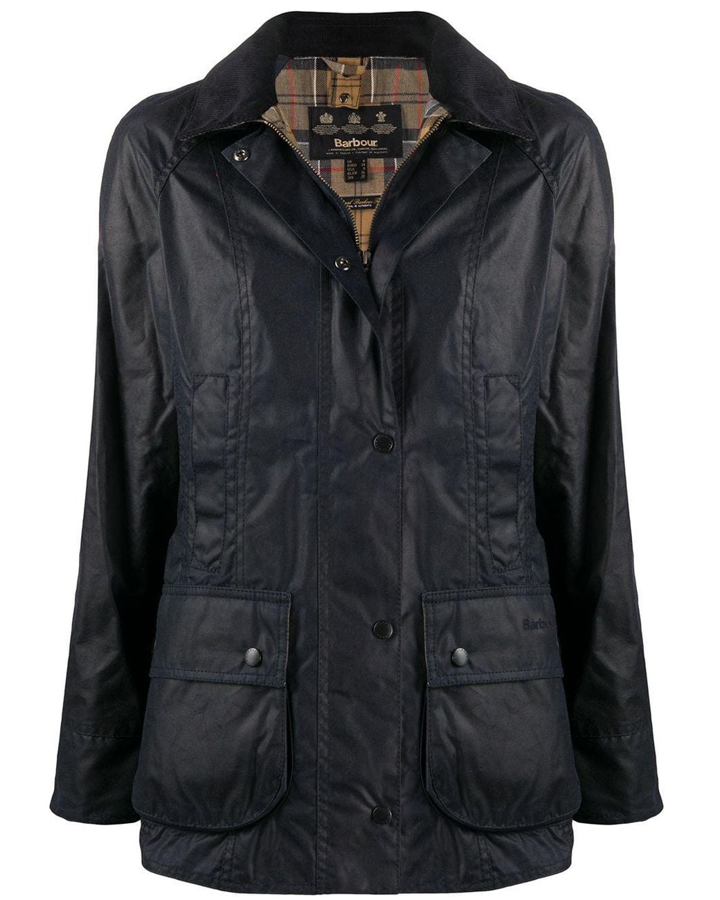 Barbour Black Beadnell Wax Jacket