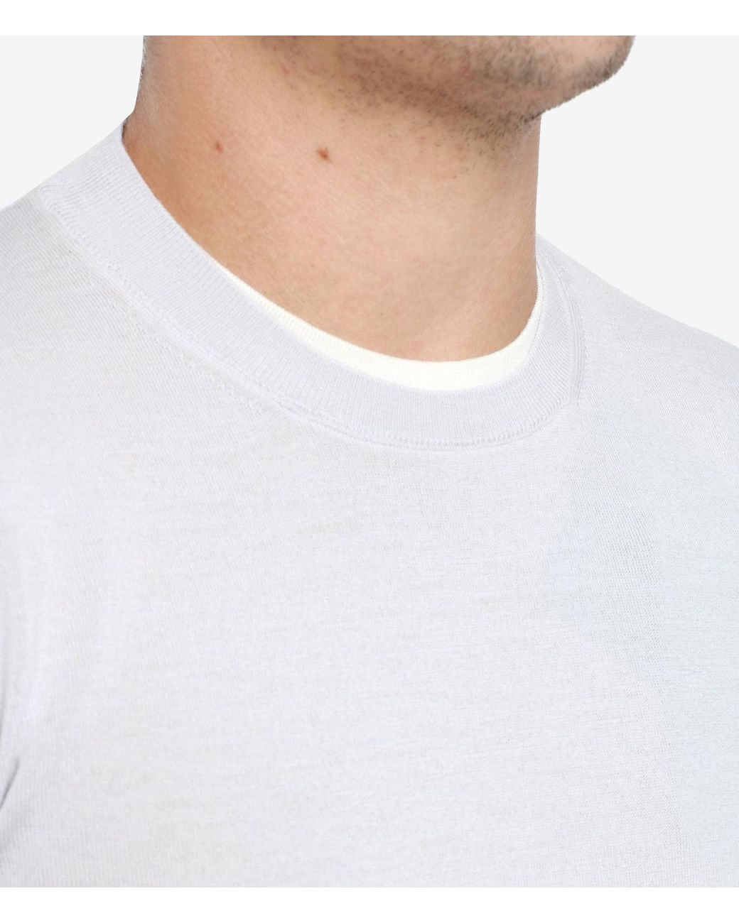 Paolo Pecora White Sweaters for men