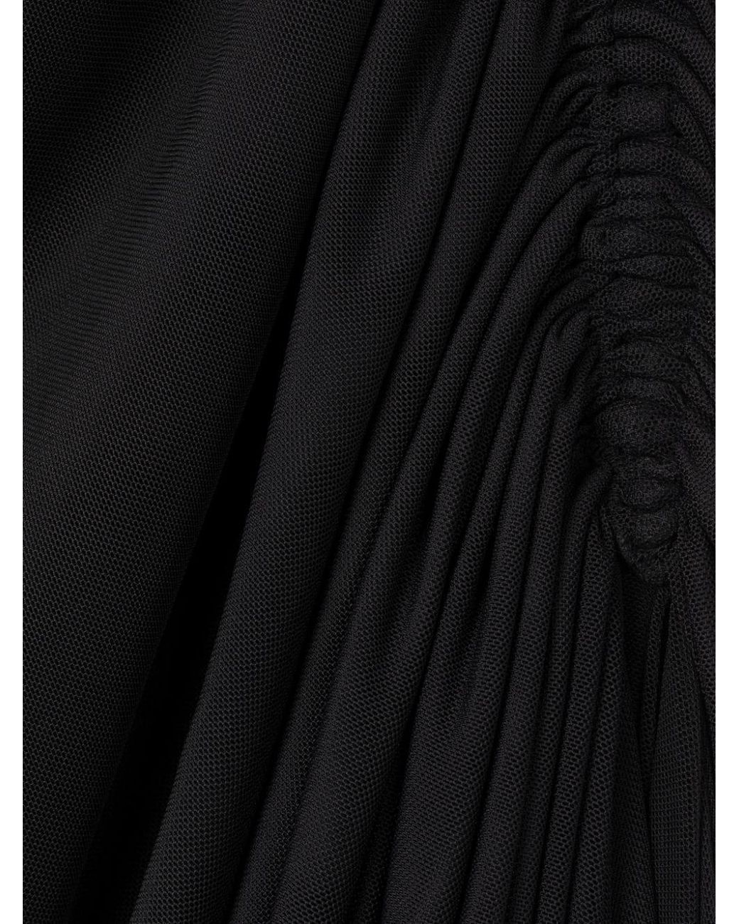 Az Factory By Ester Manas Black Side Slit Long Skirt