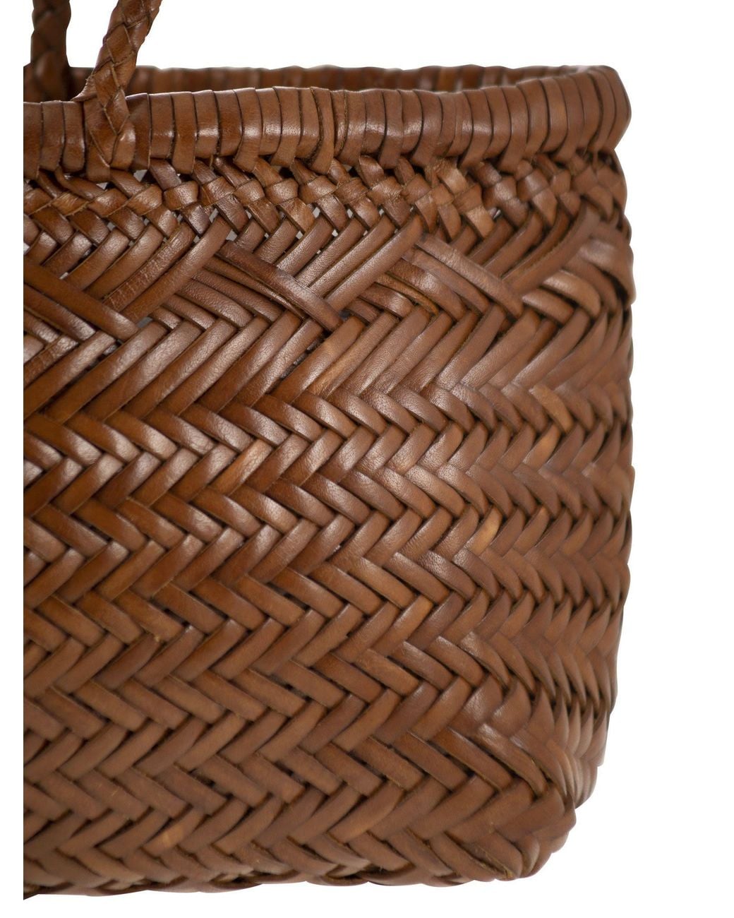 Dragon Brown Triple Jump Small Woven Bag