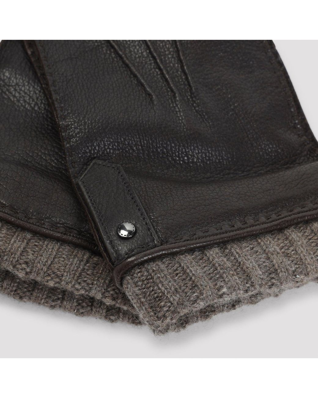 Canali Handschuhe in Black für Herren