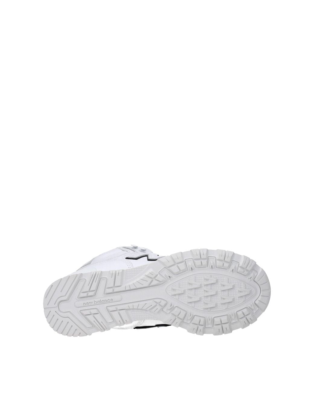 New Balance White Sneakers Comme Des Garcons Uomo Pelle Bianco for men