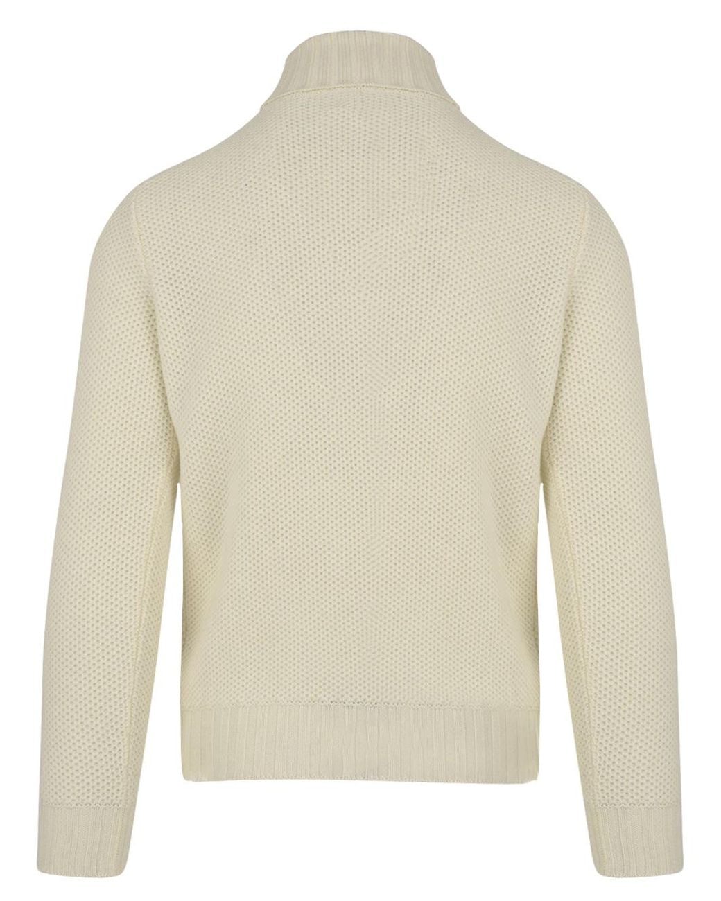 Filippo De Laurentis White Sweaters for men