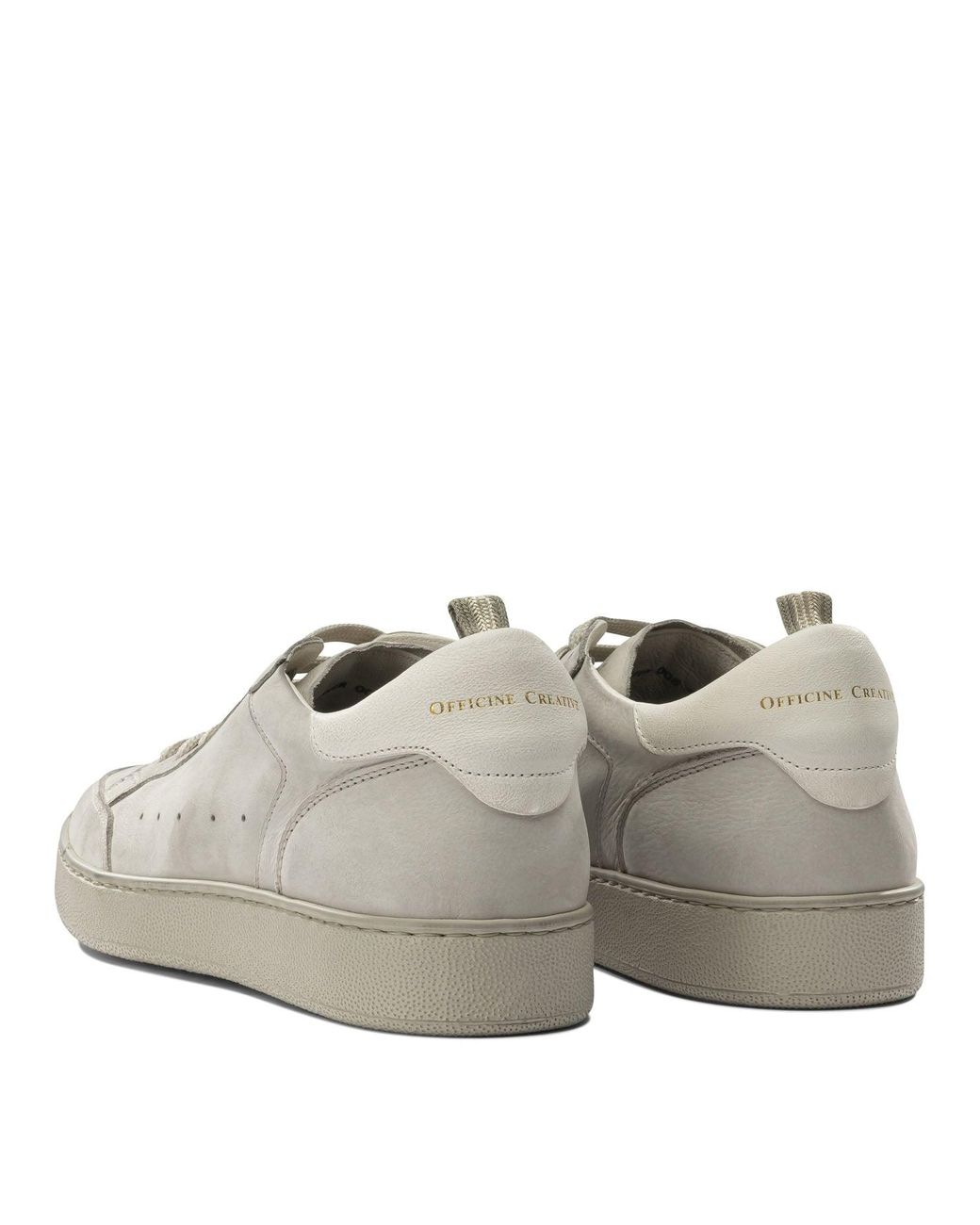 Officine Creative White "The Answer" Low-Top Sneakers for men