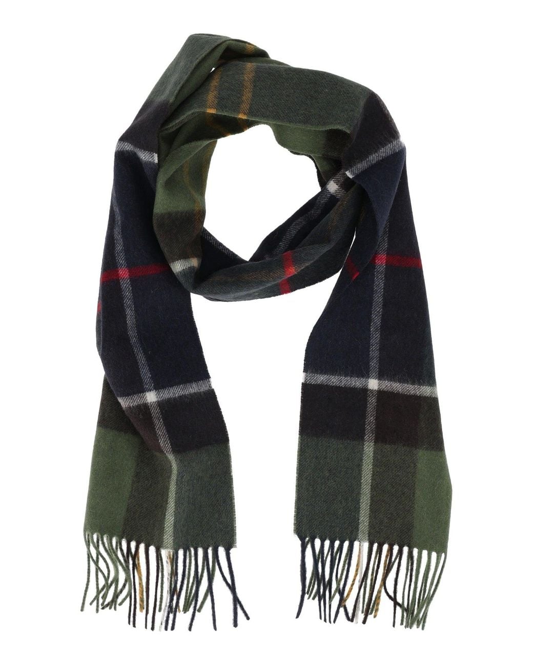Barbour Black Carrbridge Tartan Scarf