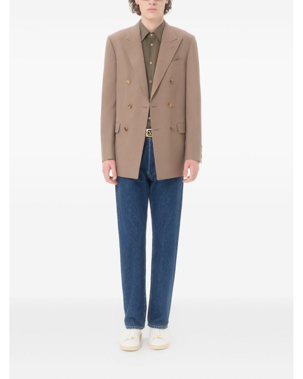 Valentino Blue V Denim Jeans